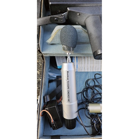 Sankyo Sound XL-40S‎ Black Video Camera Vintage Untested - Picture 4 of 8